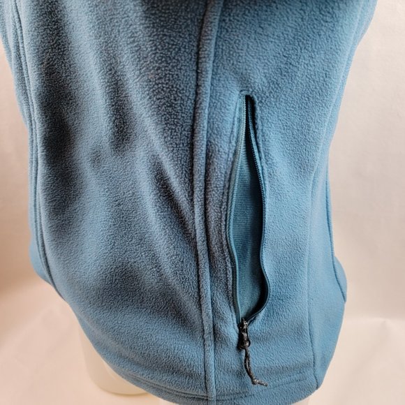 Columbia Jacket Womens Blue Fleece Full Zip Pockets Outdoors Gorpcore Light - Picture 6 of 10